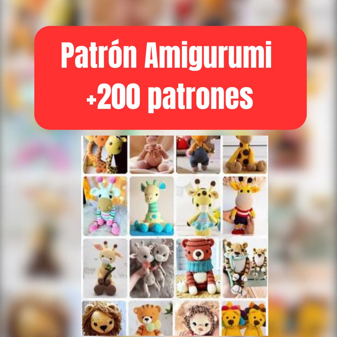 200 patrones de amigurumi español